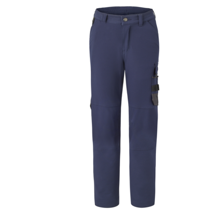 Havep 80639 Werkbroek W blauw/charc. 44