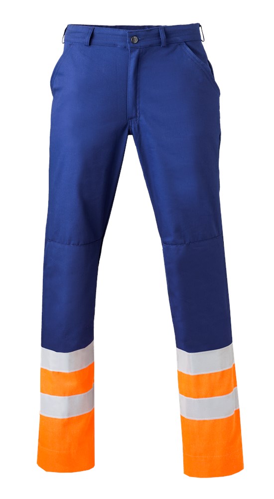 Havep 8397 Werkbroek marine/fl.oranje 44