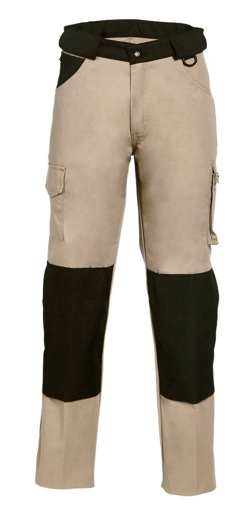 Havep 8657 Werkbroek camel/zwart, 46