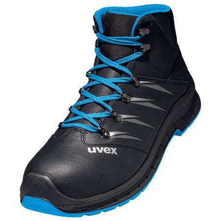 uvex 2 trend 69353 S3 zw/bl, maat 48