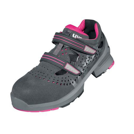 uvex 1 85607 S1 grijs/roze, 38