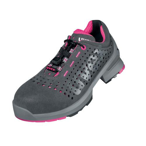 uvex 1 85618 S1 grijs/roze, 35