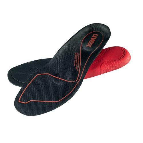 uvex Insole 95347 zw/rood, mt 36