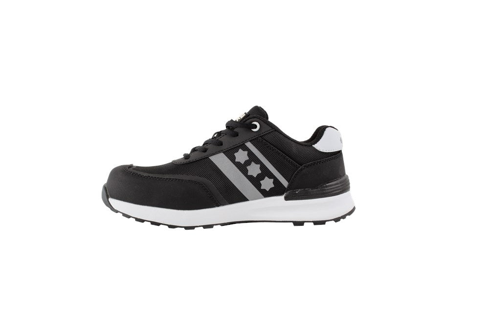 Rucanor Game 121 S1P laag zw/wit, mt 35