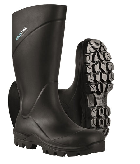 Nora Mega-Max II laars S5 zwart, mt 44