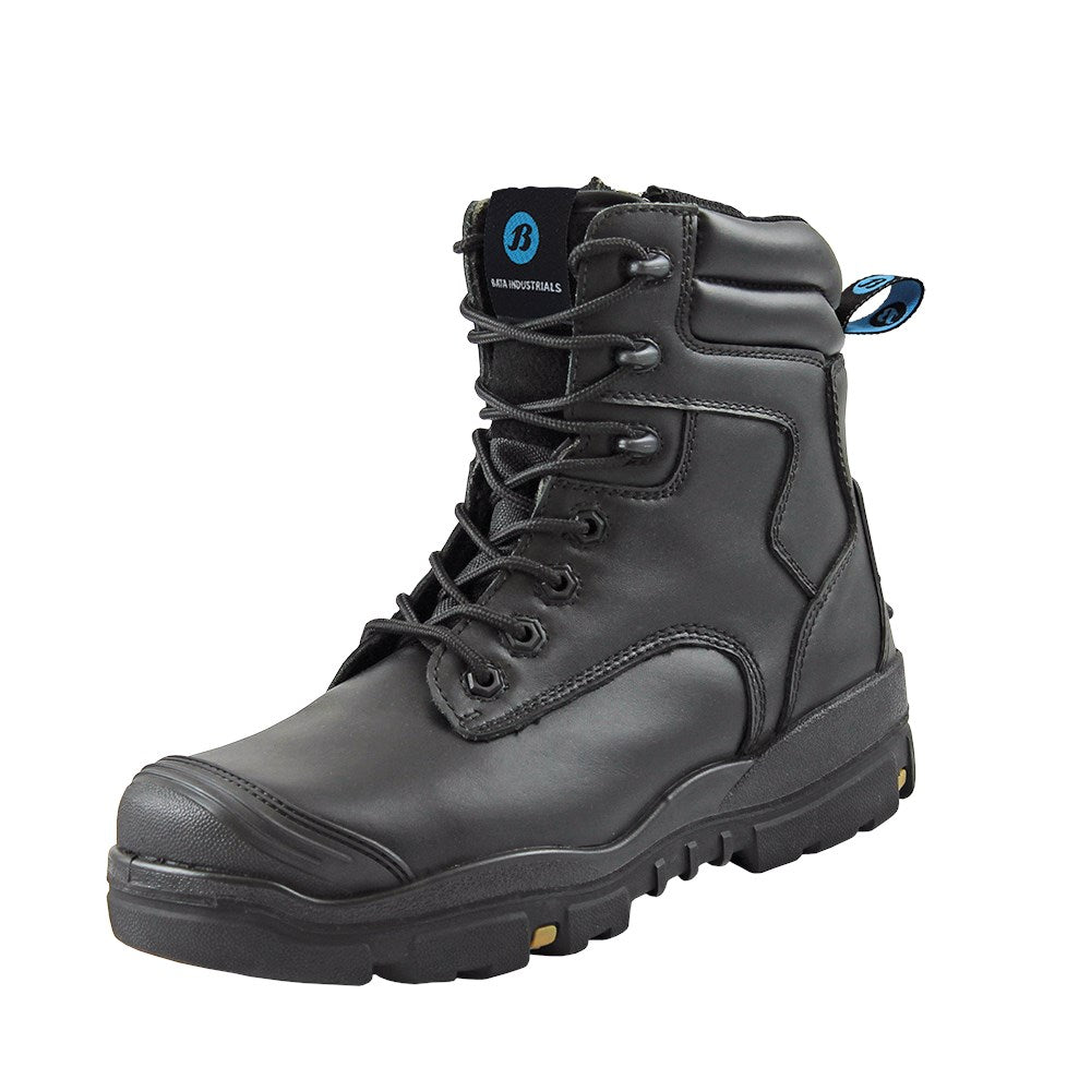 Bata Longreach Black Zip hoog S3, mt 38