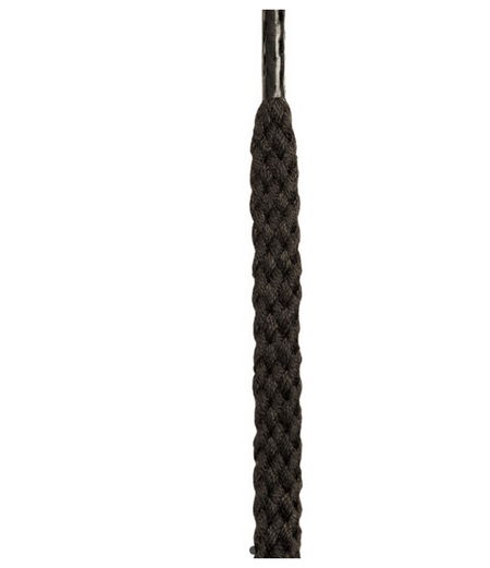 Bata veter rPET zwart rond, lengte 130cm