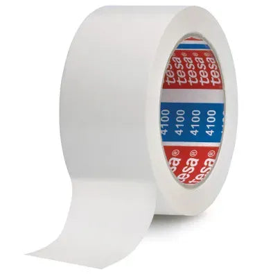 tesa 4100 PVC-verpakkingstape met lijnenstructuur - productafbeelding