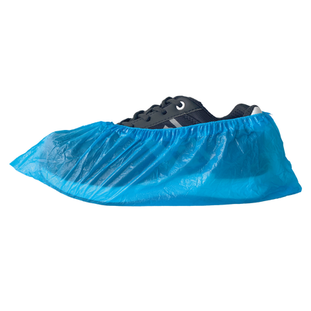 Overschoen PE Blauw 30mu 40x15cm à 100st