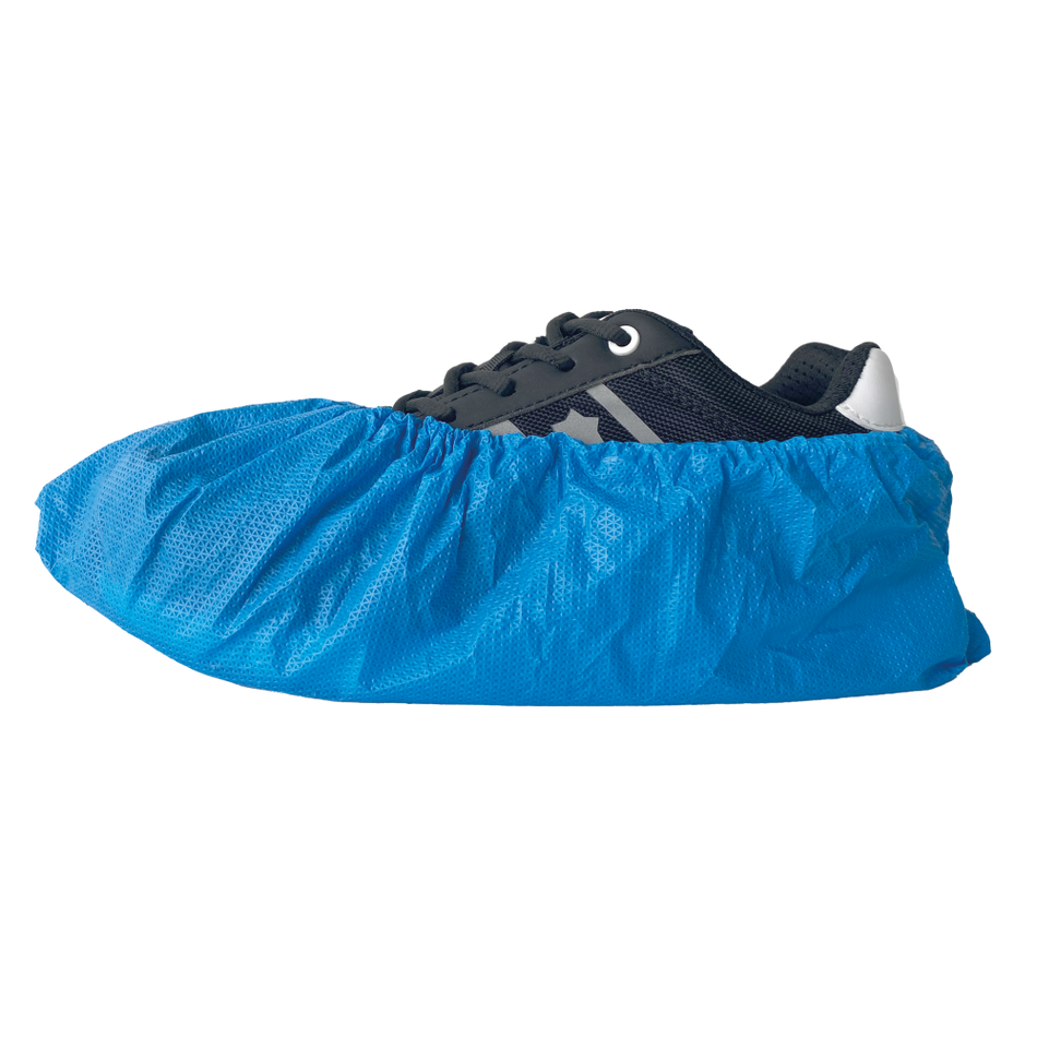 50-255 Disposable Overschoen PE Blauw 130 mu - Duopro.nl
