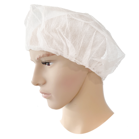 55-301 Disposable Baret PP wit - Duopro.nl