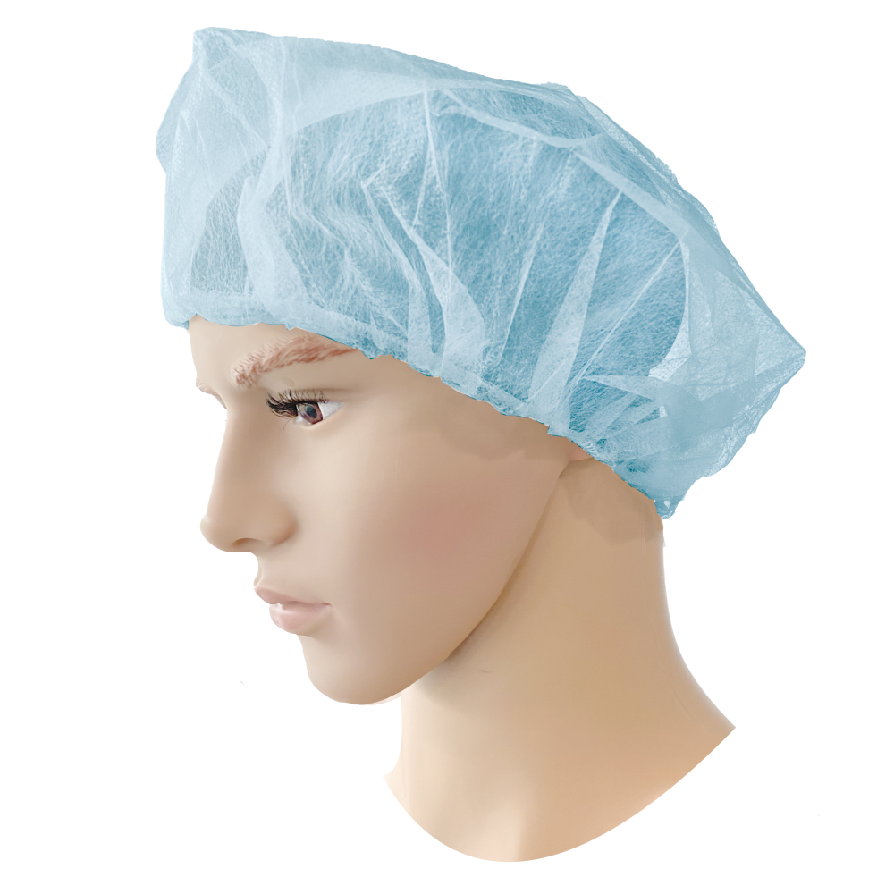 55-305 Disposable Baret PP blauw - Duopro.nl
