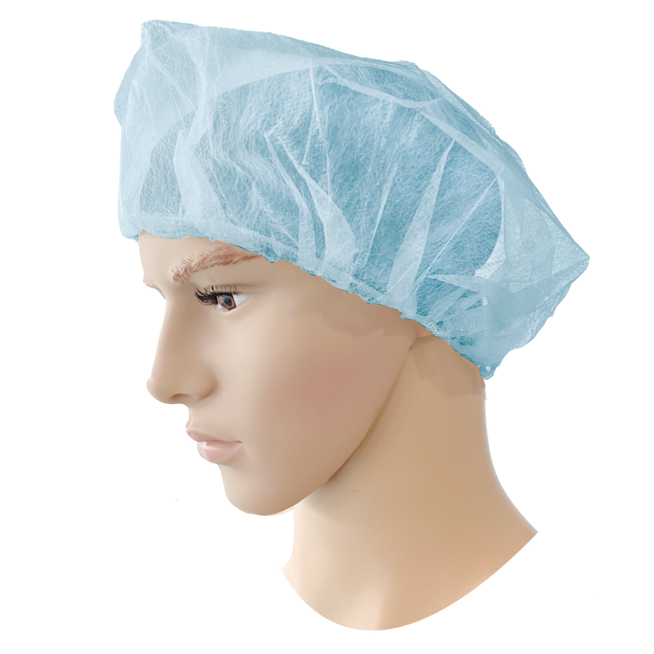 55-305 Disposable Baret PP blauw - Duopro.nl