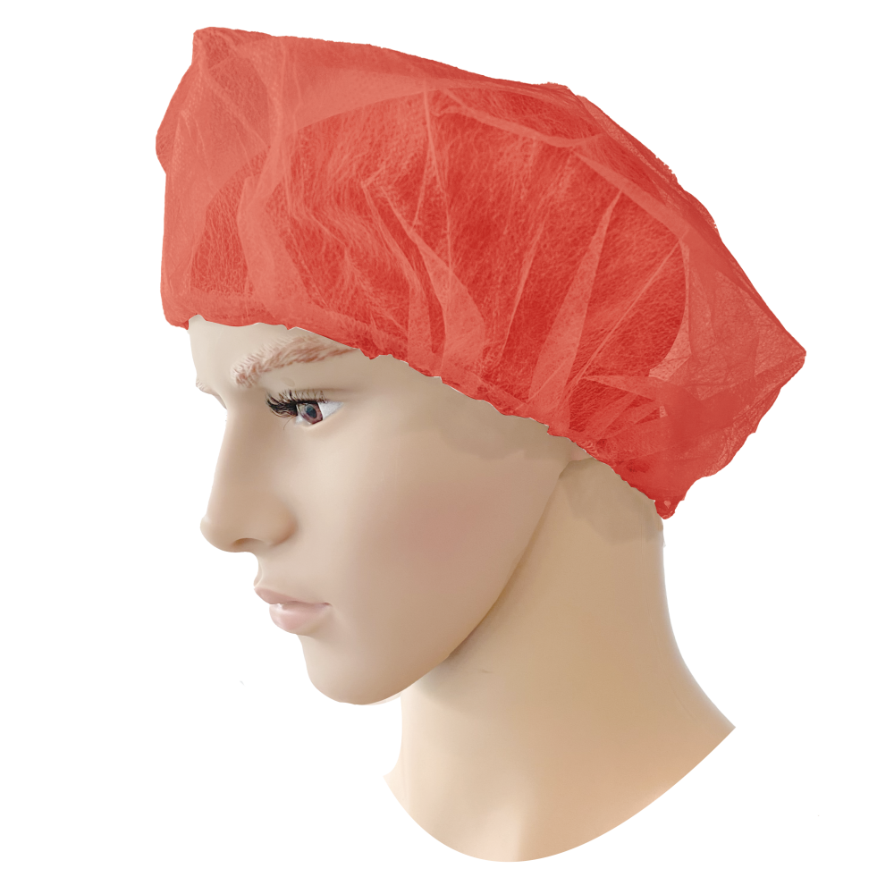 Baret PP Rood 53 cm à 100 stuks
