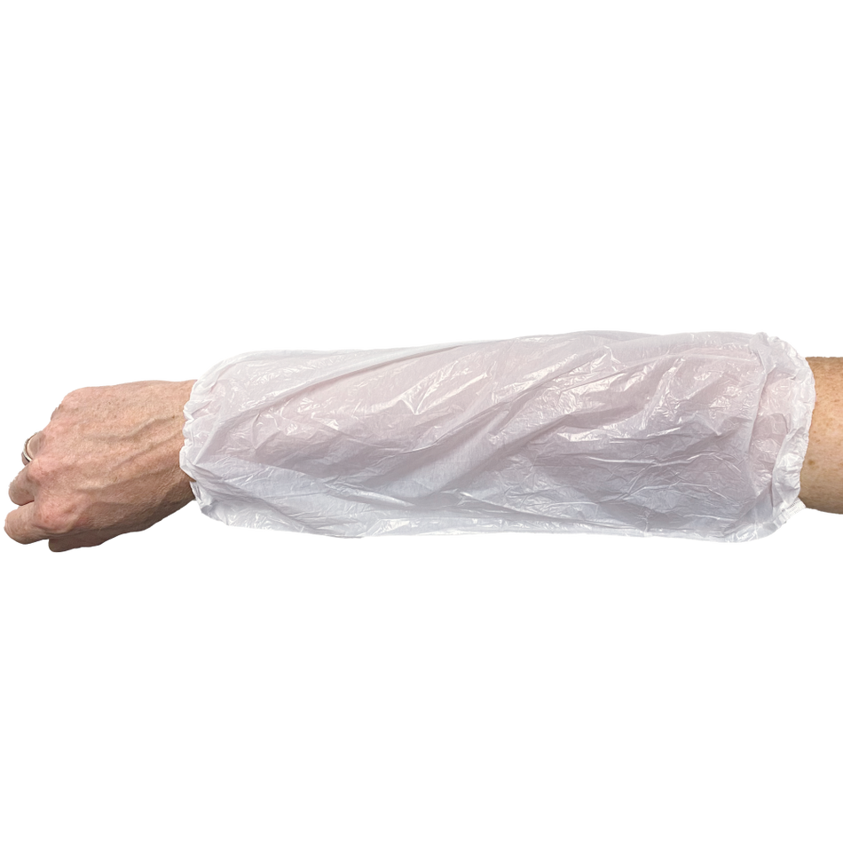65-111 Disposable Overmouw PE 20mu, wit - Duopro.nl