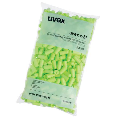uvex x-fit 2112003 SNR 37 dB gr, mt M