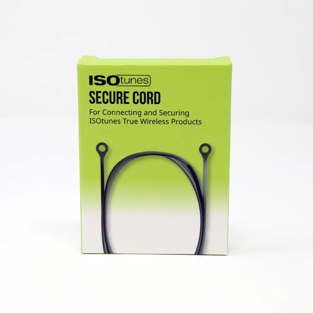 Isotunes secure cord