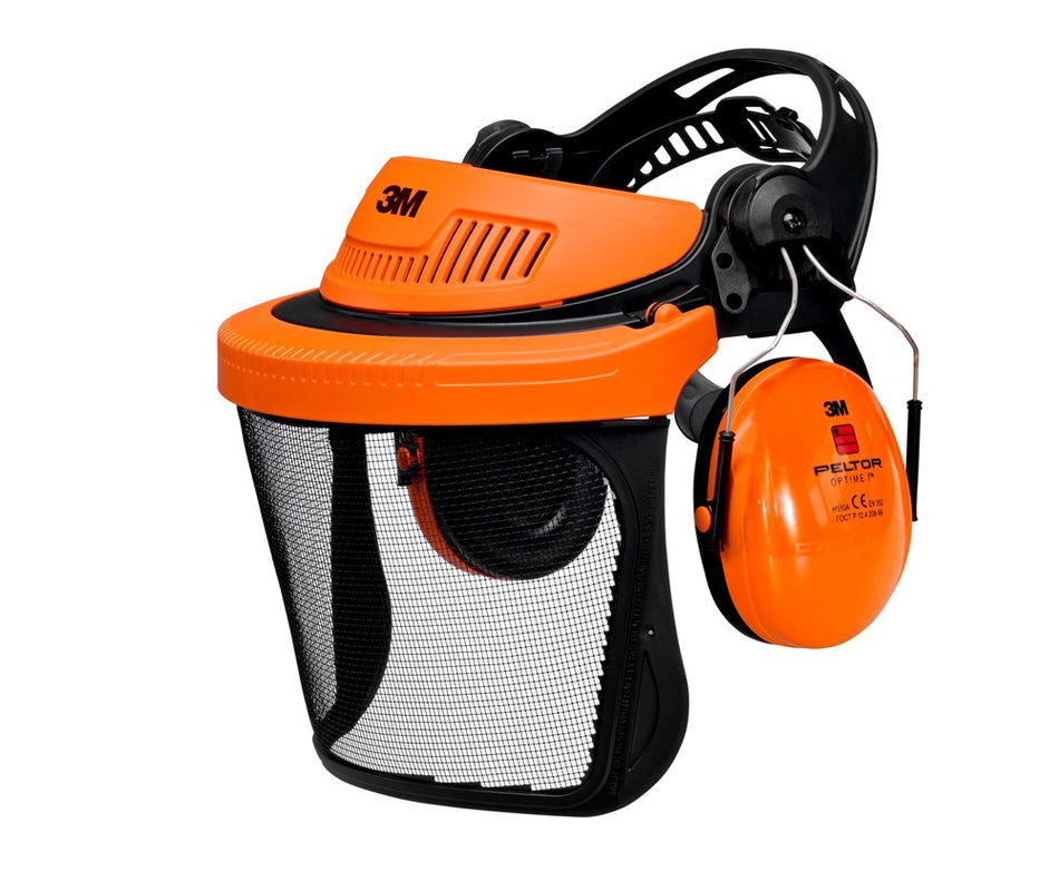 3M Peltor G500V5CH510-OR Bosbouwcombi