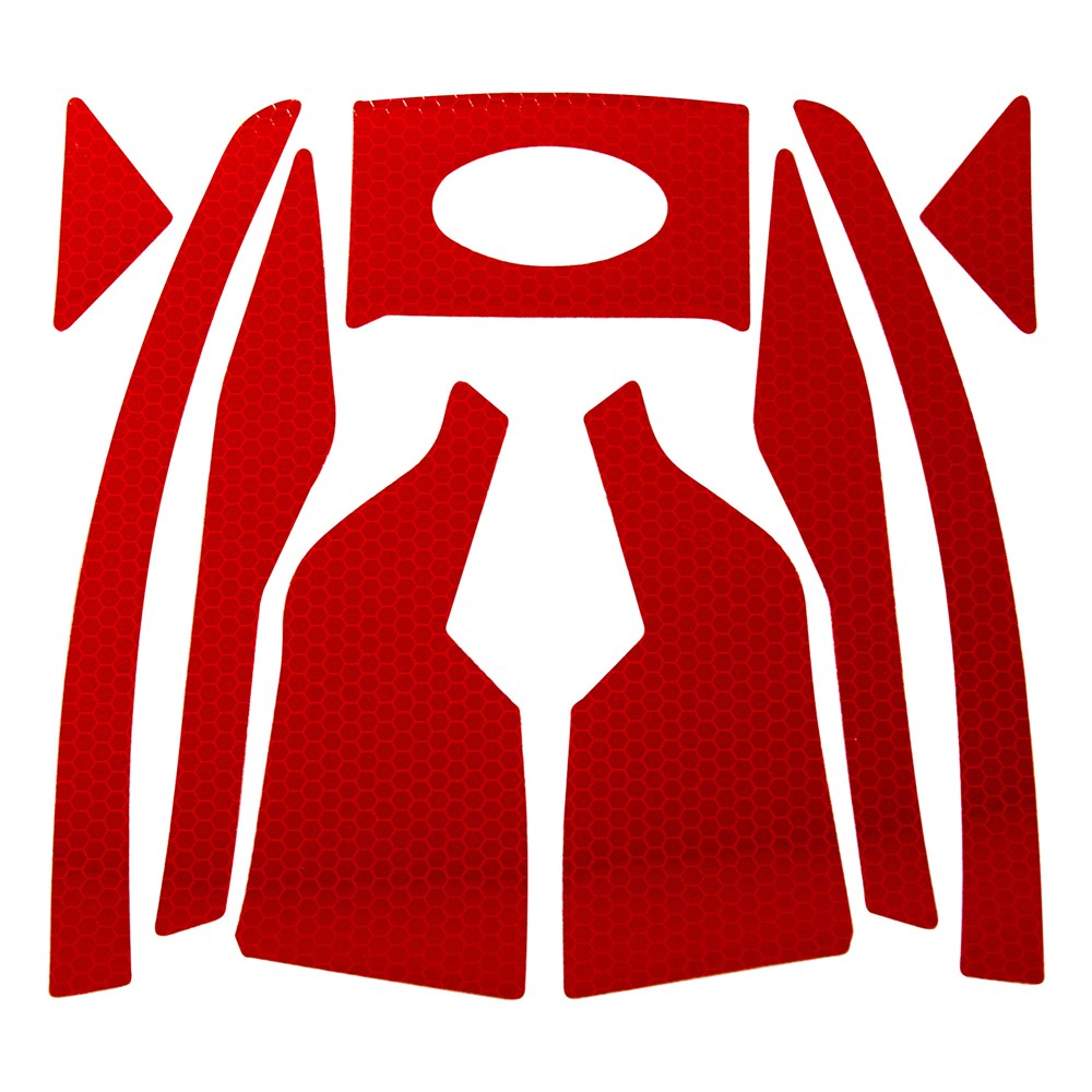 JSP AHV410-000-600 Stickers Red