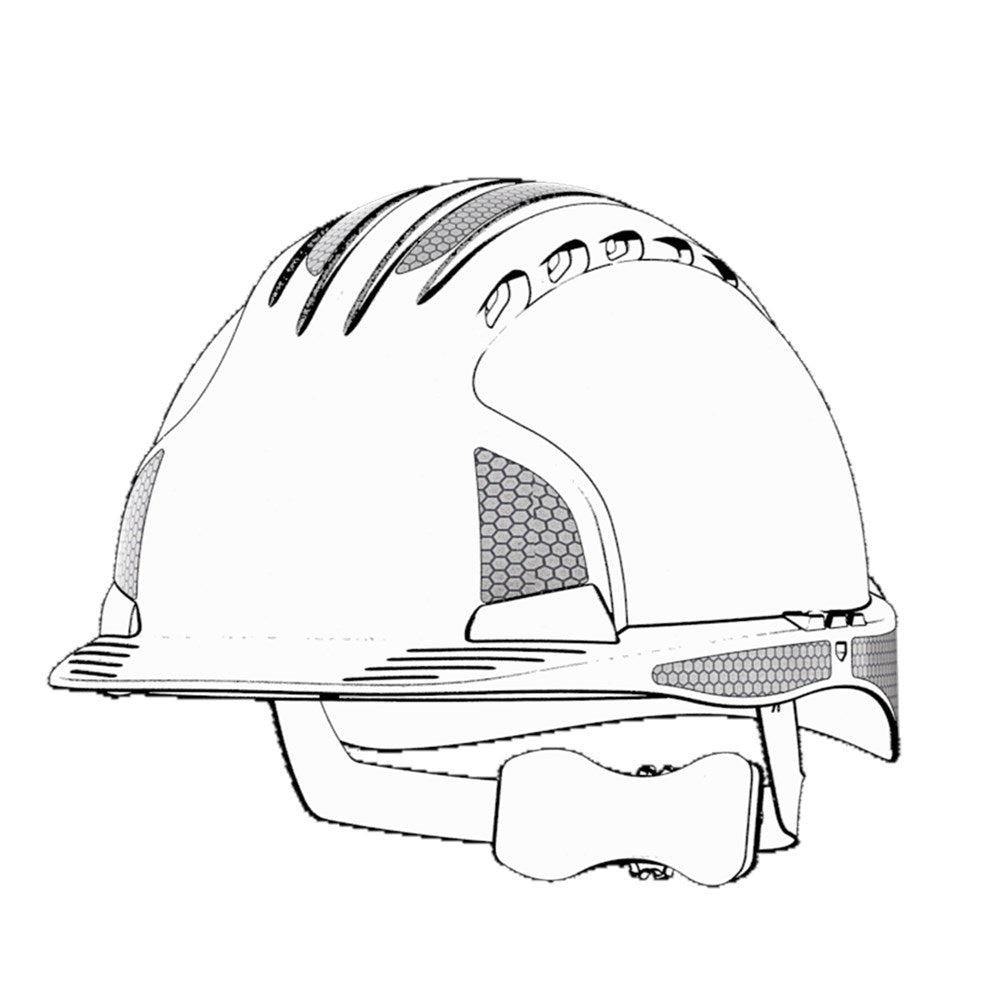 JSP AHV444-002-900 Stickers Zilver