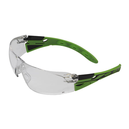 JSP 1EIGGREEN23CKN Bril Zwart/Groen/Clea