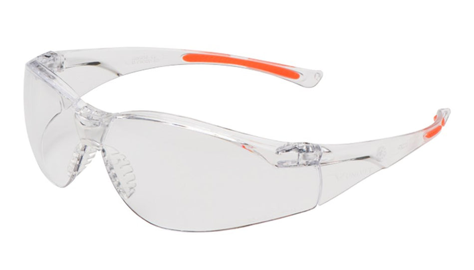 Univet v.bril 513.01.00.00 clear oranje