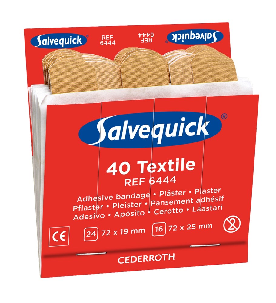 Salvequick navulling 6444 (6 x 40 stuks)
