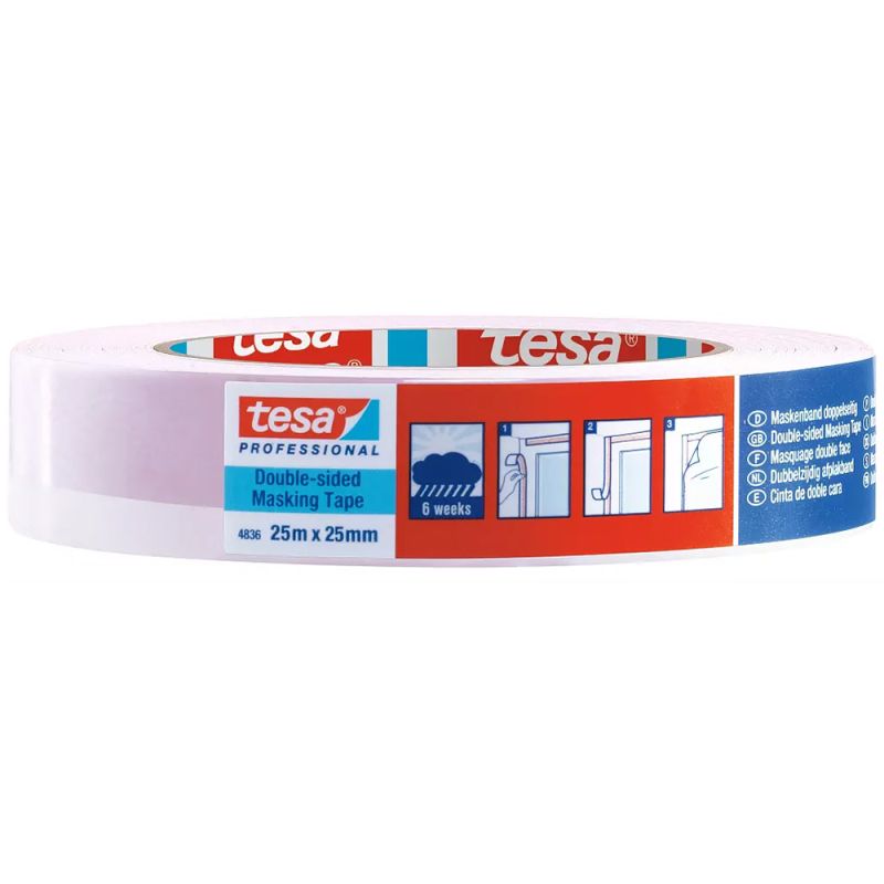 tesa 4836 Dubbelzijdige maskeringstape - productafbeelding