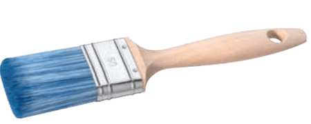 DuoBrush - L. Platte kwast synthetische haren met fijne punten. - Duopro.nl