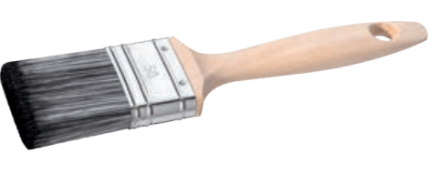 DuoBrush - M. Platte kwast synthetische haren met fijne punten. - Duopro.nl