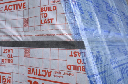 SV‑400 Spinvliestape Zwart – Professionele Wind‑ en Waterdichte Afdichting - Duopro.nl