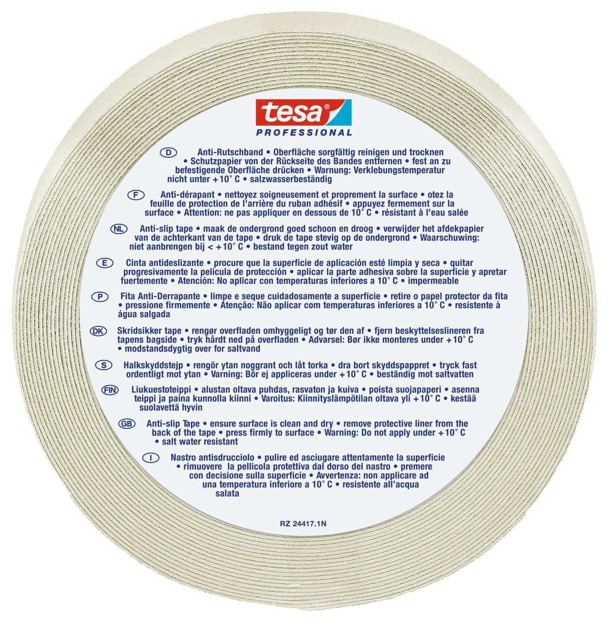 tesa® Professional 60953 tesa® 60953 Professionele antisliptape (fluorescerend) - Duopro.nl