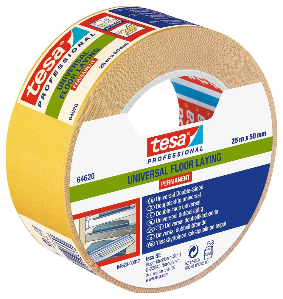 tesa® Professional 65540CWT Dubbelzijdige tapijttape - Duopro.nl