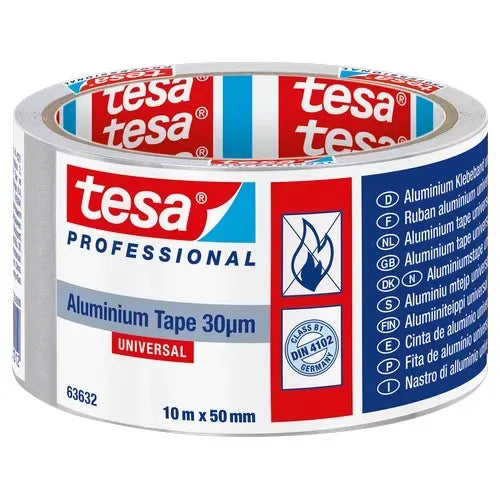 tesa 63632 Aluminium Tape Universal 30 μm - productafbeelding
