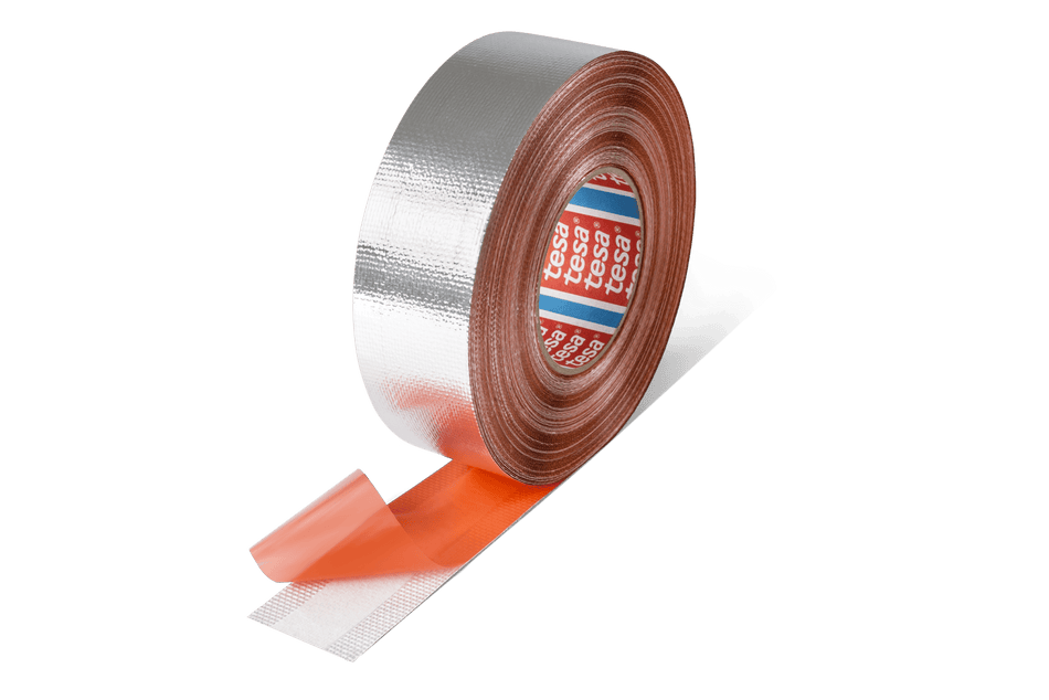 tesa® Sleeve 68000PV17 Hoes van aluminium gelamineerd glasdoek voor reflectie van stralingswarmte en verbeterde flexibiliteit in het motorcompartiment - Duopro.nl